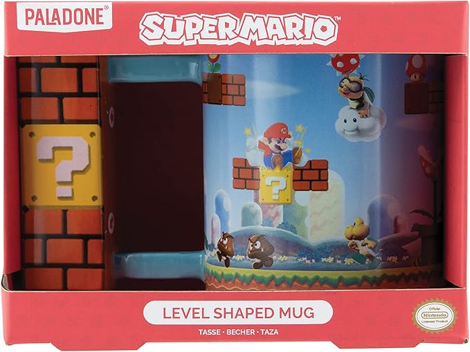 Super Mario Bros Original Taza 3D