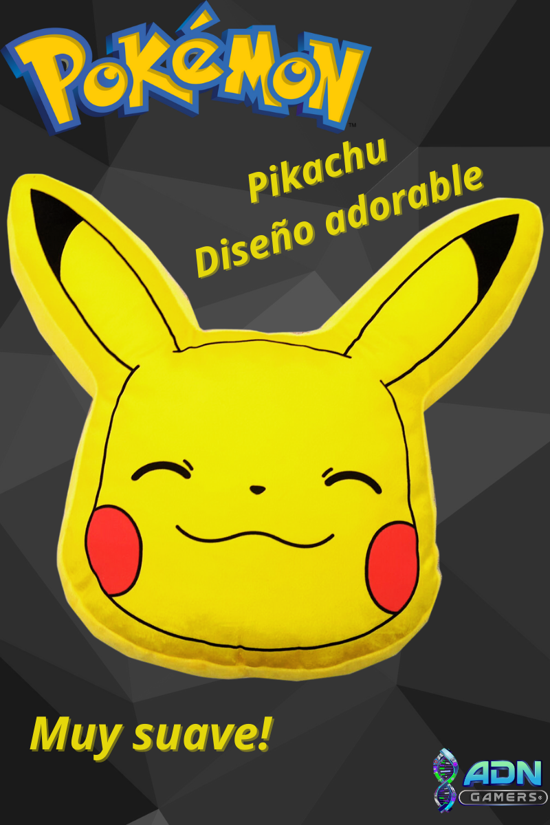 Pokémon™ Set manta polar y cojín tipo silueta