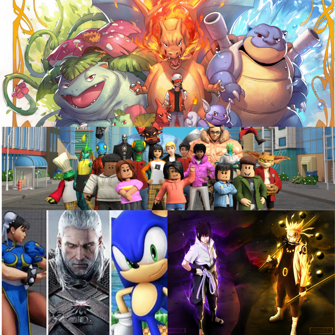 Personajes y Mundo Gamer