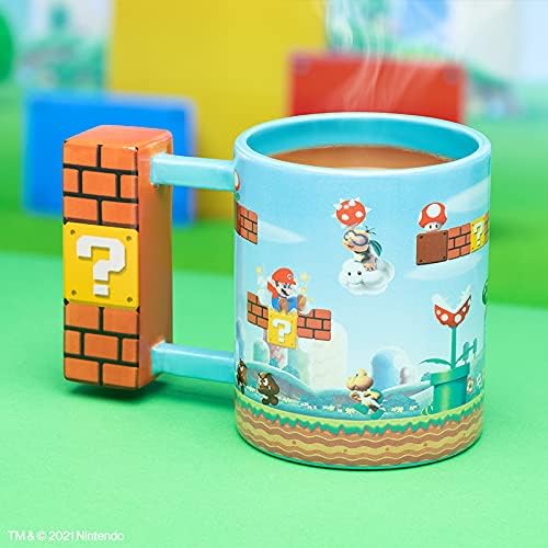 Super Mario Bros Original Taza 3D