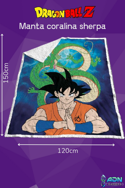 Dragon Ball Z Manta coralina sherpa