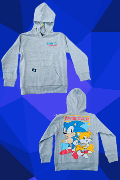 Sonic Sudadera con Capucha para niños