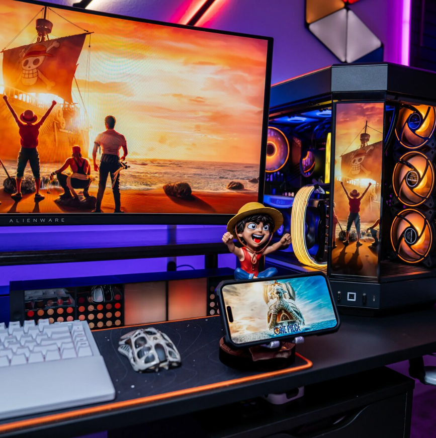 ONE PIECE Cable Guy soporte para mandos y teléfonos