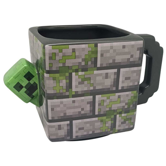 MINECRAFT Creeper Original Taza 3D
